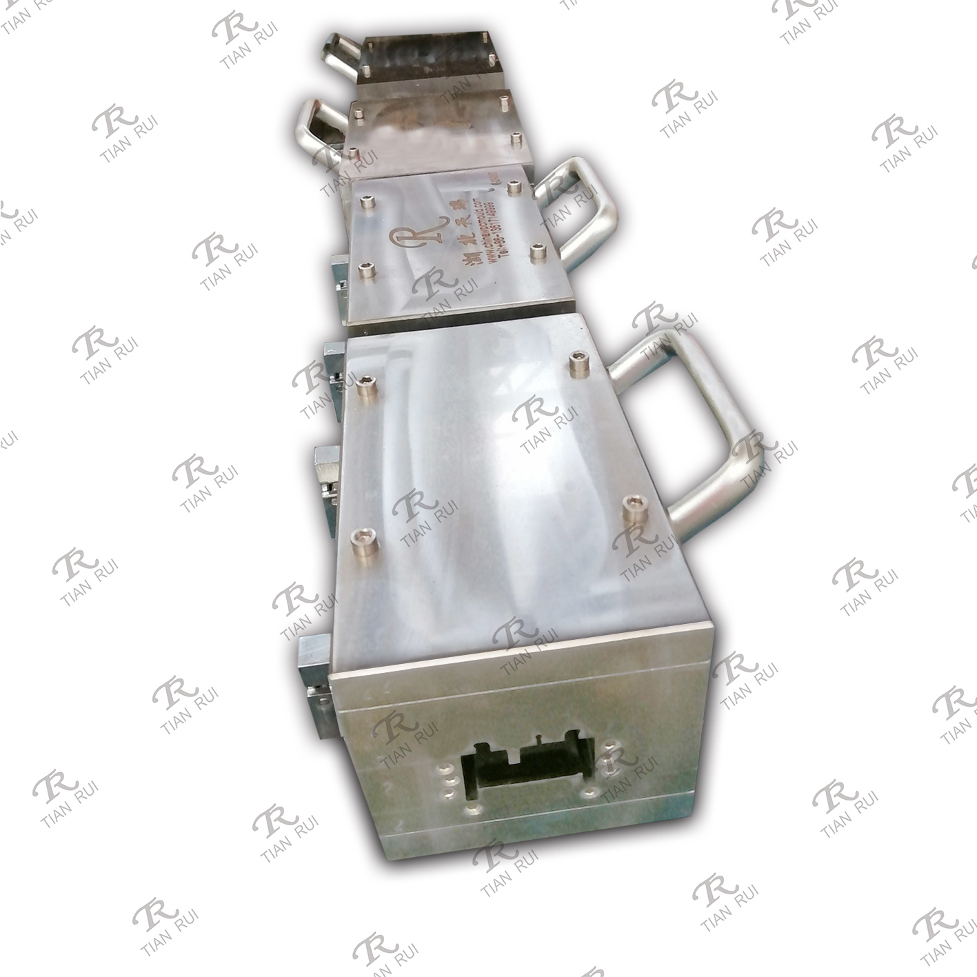 UPVC window profile extrusion mould, die and calibrator set